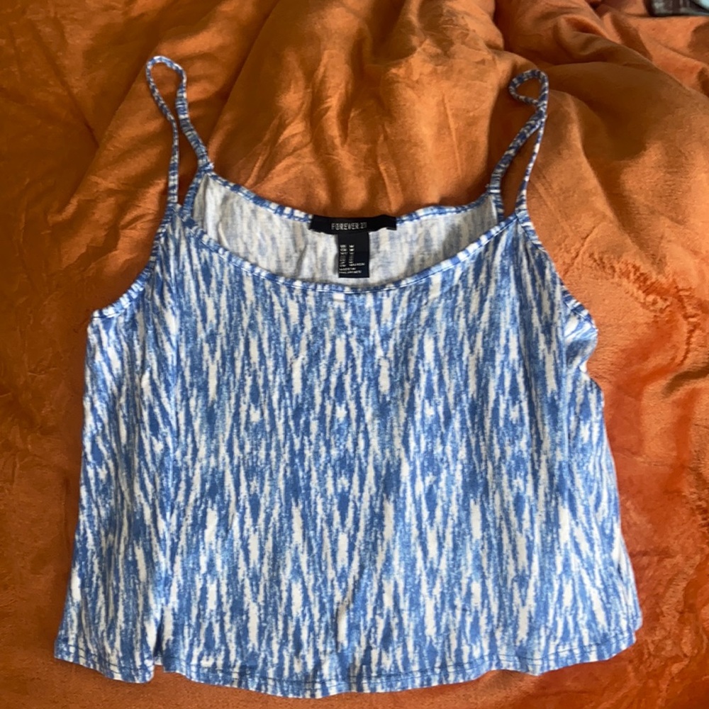Flowy Forever 21 Crop Top
